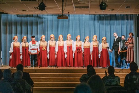 Концерт «Песни родной земли»  в Малом зале КСРК ВОС! 🎶