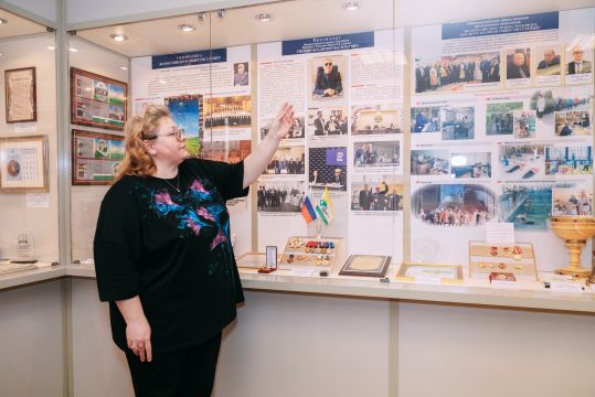 35 лет  Центральному музею им.  Б.В. Зимина ВОС
